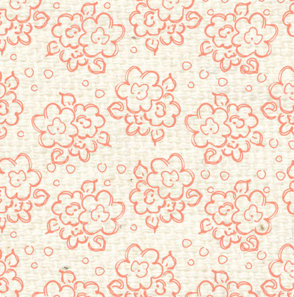 *PNCDF8  Peaches 'n Cream Doodle Flowers Paper  8 1/2 x 11