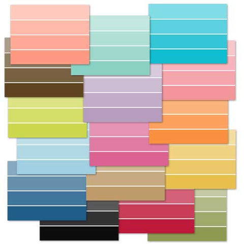 PCCVP - Paint Chip Cards Variety Pack - 16 card pack