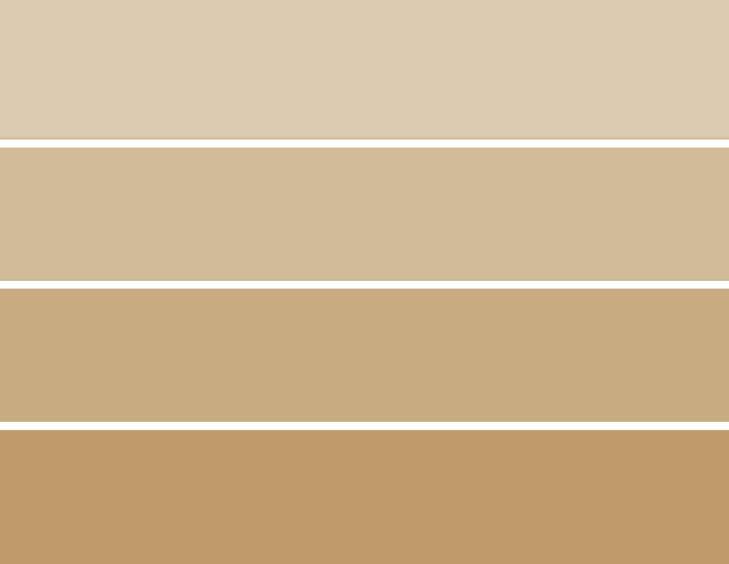 PCCTT - Paint Chip Cards Toadstool Tan - 10 card pack