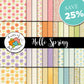 Hello Spring Paper Collection 8 1/2 x 11