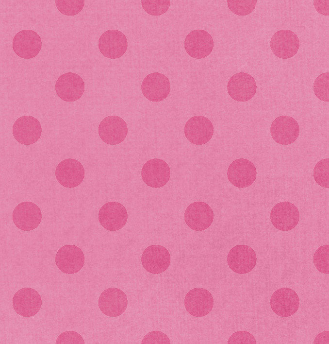 *RCDO8 Raspberry Cream Dotty Dots 8 1/2 x 11 - One Sheet