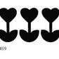 S419 - Heart Tulips