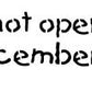 S555 - Do Not Open