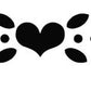 S615 - Heart with Dots