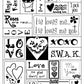 SM107 Silver- Buckets of Love