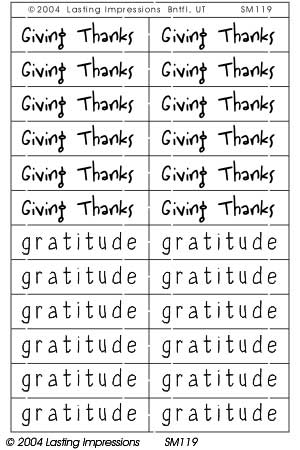 SM119 Copper - Giving Thanks/Gratitude