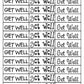 SM124 Silver - Get Well