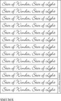 SM136 - STAR OF WONDER STAINLESS