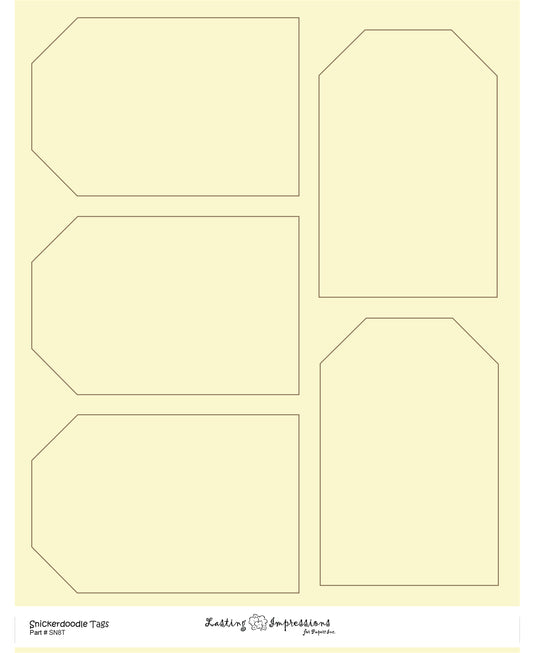 SCTG - Snickerdoodle Gift Tags