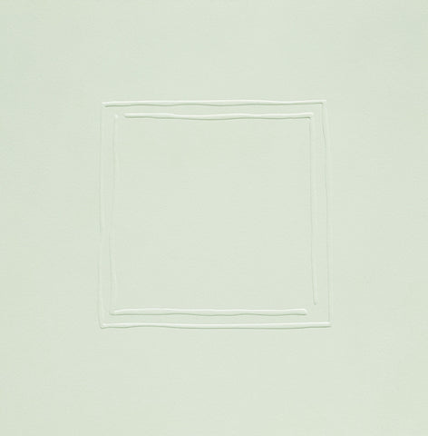 Simply Square Double Square White Cards
