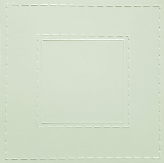 Simply Square Stitched White Cards