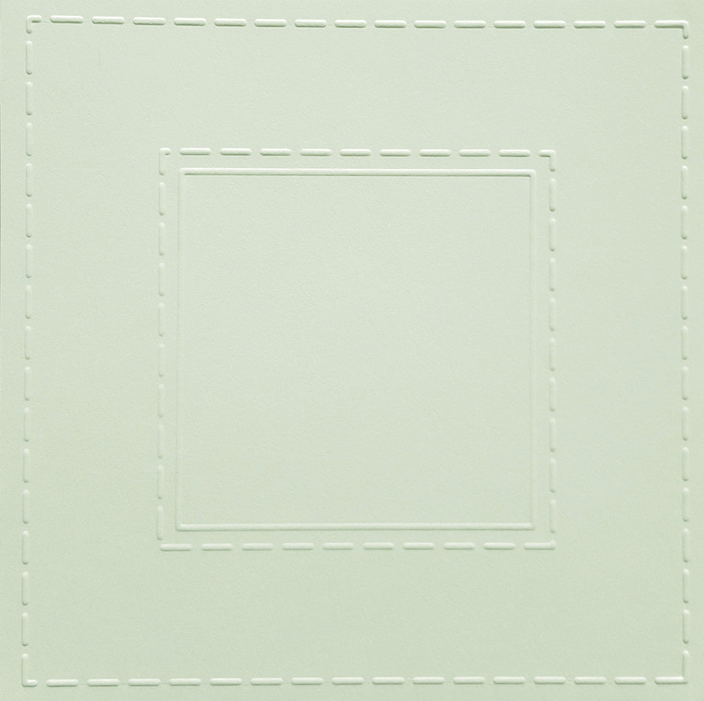 Simply Square Stitched White Cards