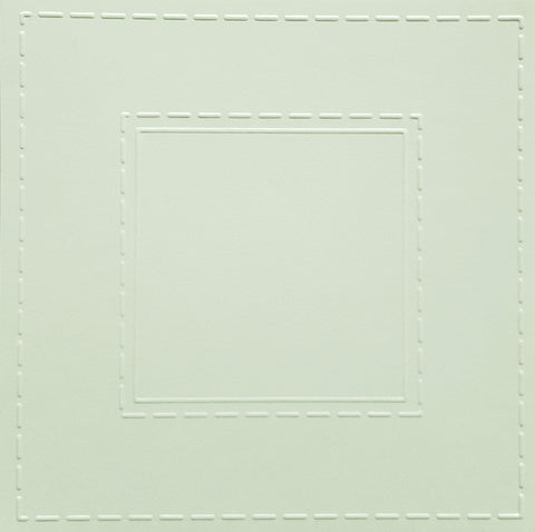 Simply Square Stitched White Cards