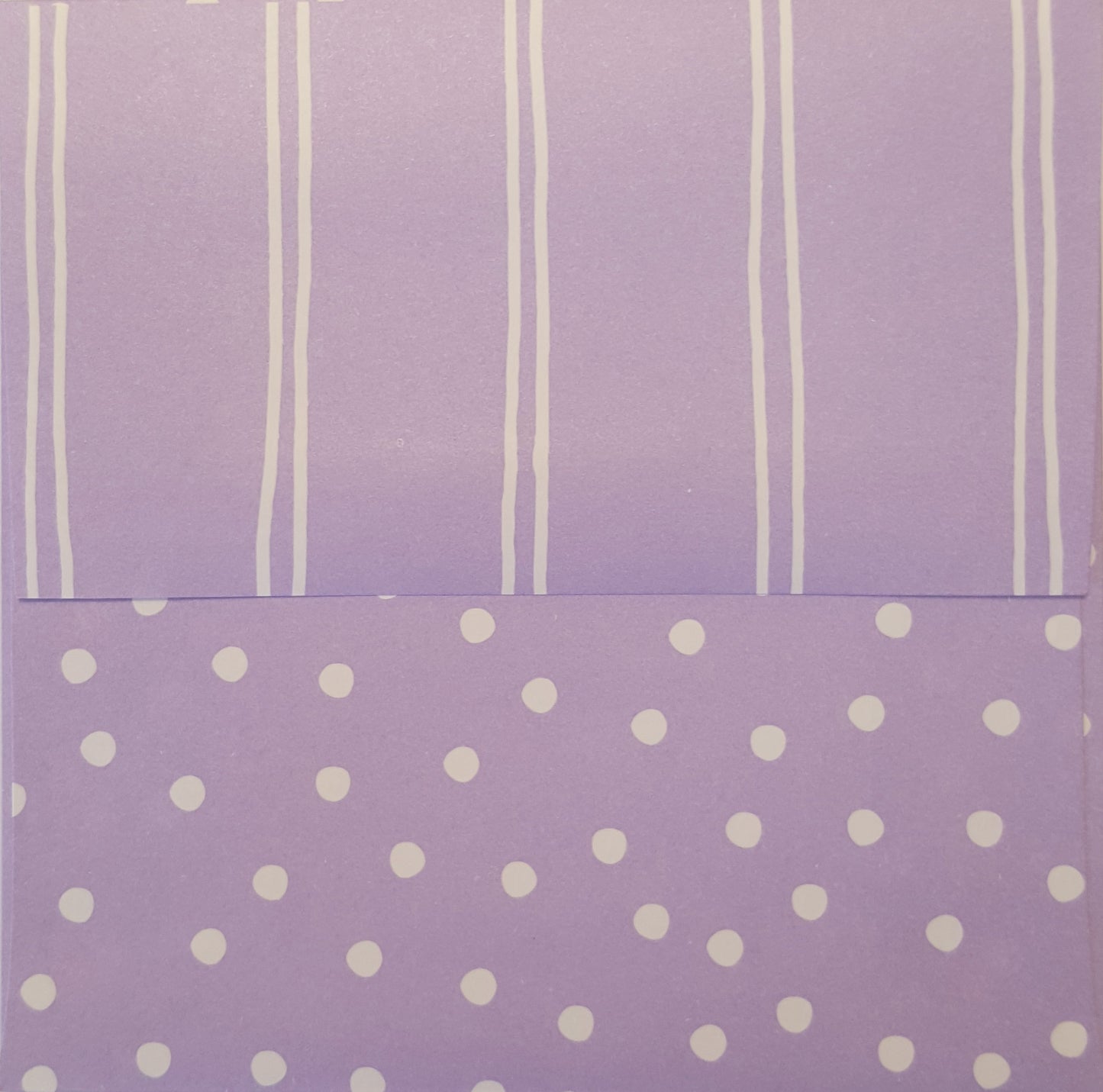 Simply Square Lilac Envelopes