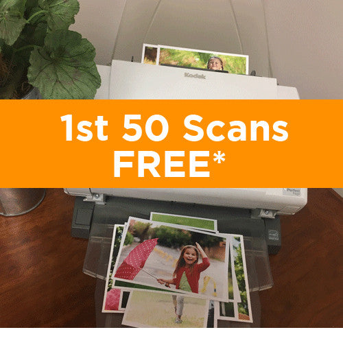 50 FREE Photo Scans