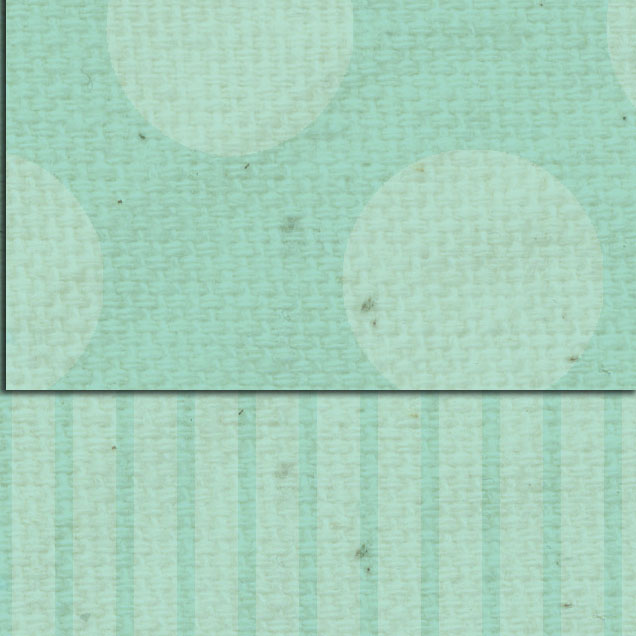 DSSFDS Sea Foam Dots & Stripes Double Sided Cardstock