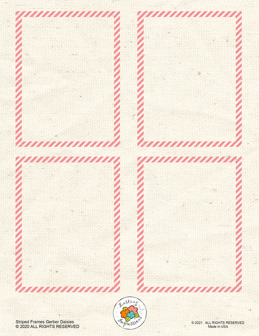 Frames - Pink Geranium Stripes