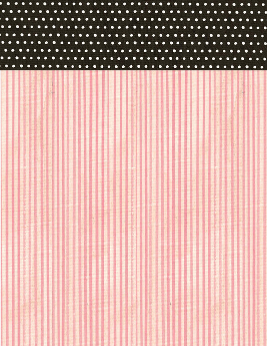 A2 Envelopes DIY Pink Geranium and Black Baby Dots