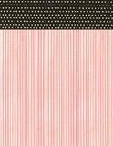 ********A2 Envelopes DIY Pink Geranium and Black Baby Dots
