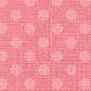 Linen Polka Dot Pink Geranium