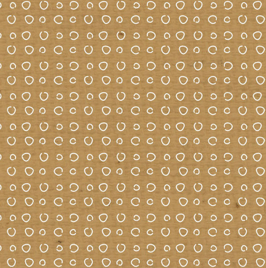 TTDD8   Toadstool Tan Doodle Dots Paper  8 1/2 x 11