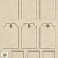 Tea Stained Farmhouse Tags