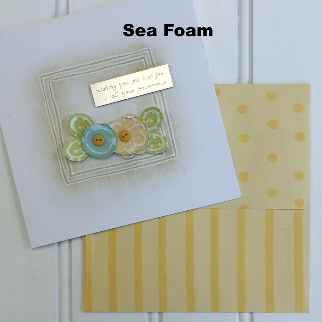 *Touch of Spring Embossing Card Kit - Available in 3 Colors