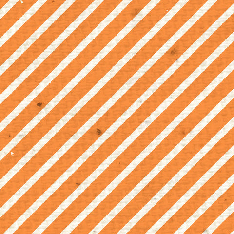 ********** Orange Fizz Diagonal Stripes