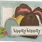 CCO146- Card Cut Out #146 - Chocolate Bunny & Eggs