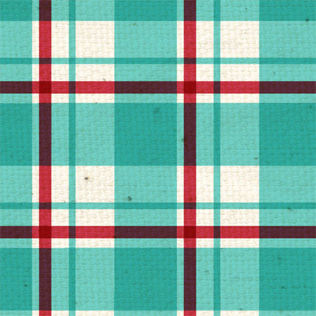 VL - Vintage Love Plaid 8 1/2 x 11 - One Sheet