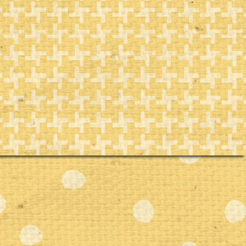 *DSDLMT Daylily Martha Dots & Tweed Double Sided Cardstock