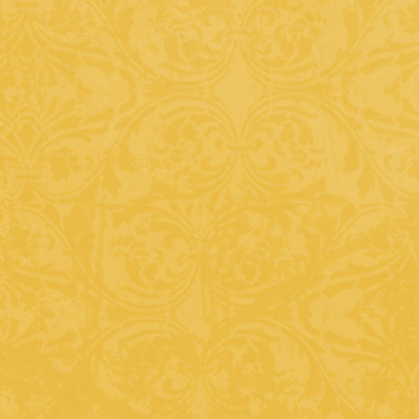 YDDM8 - Yellow Daisies Damask 8 1/2 x 11 - One Sheet