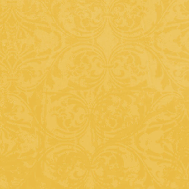 *YDDM8 - Yellow Daisies Damask 8 1/2 x 11 - One Sheet