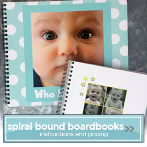6 x 6 Spiral Bound Board Books