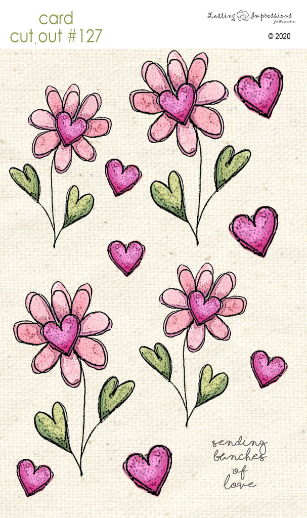 ********CCO127 - Card Cut Out #127 - Flower Stems