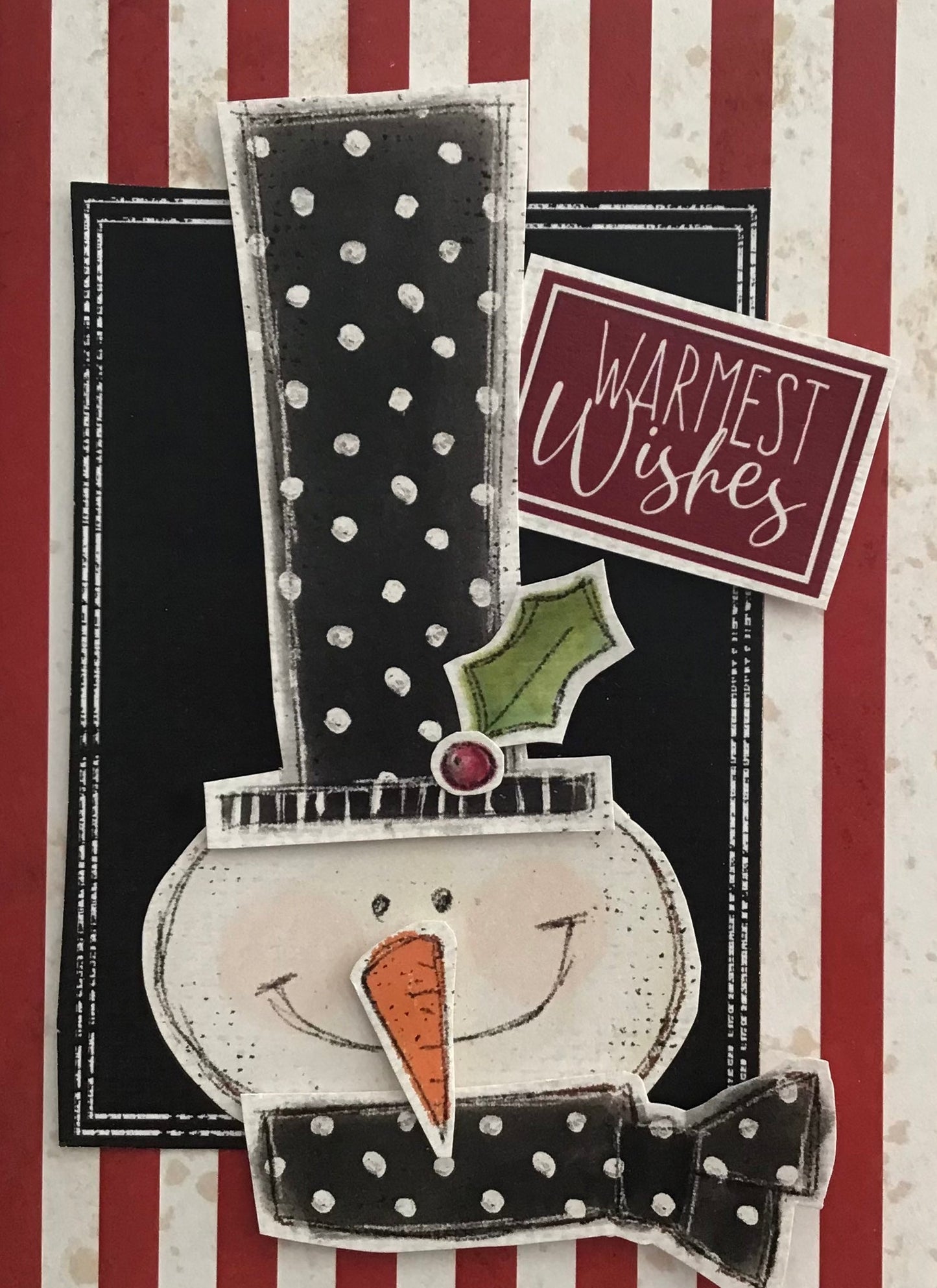 Merry Christmas Card & Tag Kit  - Create 2 of each
