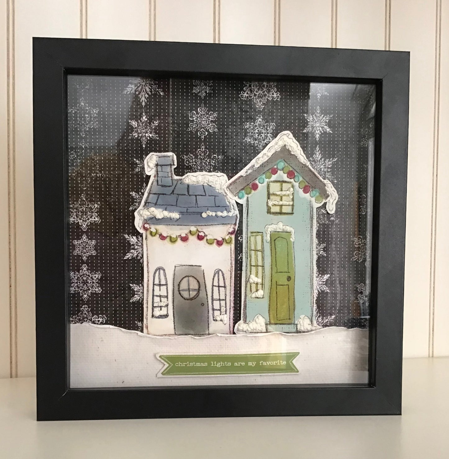 Merry Christmas Card & Tag Kit  - Create 2 of each
