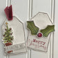 Merry Christmas Card & Tag Kit  - Create 2 of each