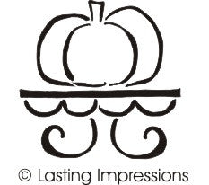 L9416- PUMPKIN PLATTER