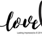 L9782 - Script Love with Heart