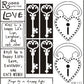 SM133 - HEART LOCK- STAINLESS
