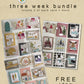 High Adventure Card Camp - 3 week bundle  FREE Idea Book