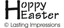 W5018 - Hoppy Easter Template